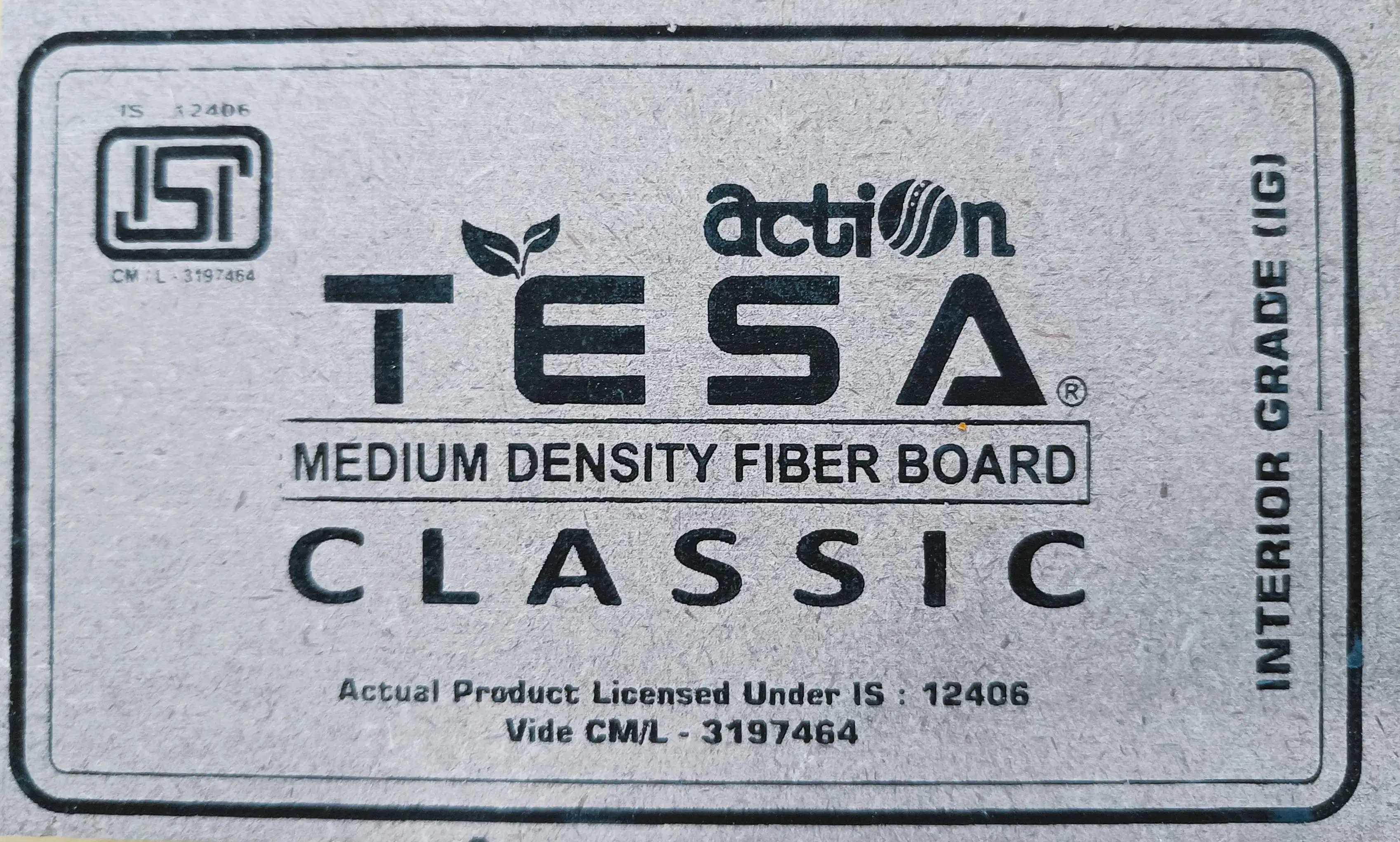 Medium Density Fiberboard Action Tesa Brown Plywood (8x4 feet,17 mm) : PB-35869-0