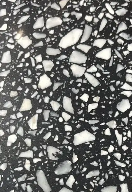 QRS-36039-C Black La Spanzia Quartz (3230x1620 mm,20 mm) | Use case in Kitchen, commercial-0