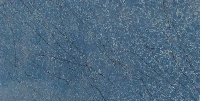 QRS-41131 Blue Roma blue onyx Quartz (3200x1600 mm,20 mm) | Use case in Kitchen, commercial-0