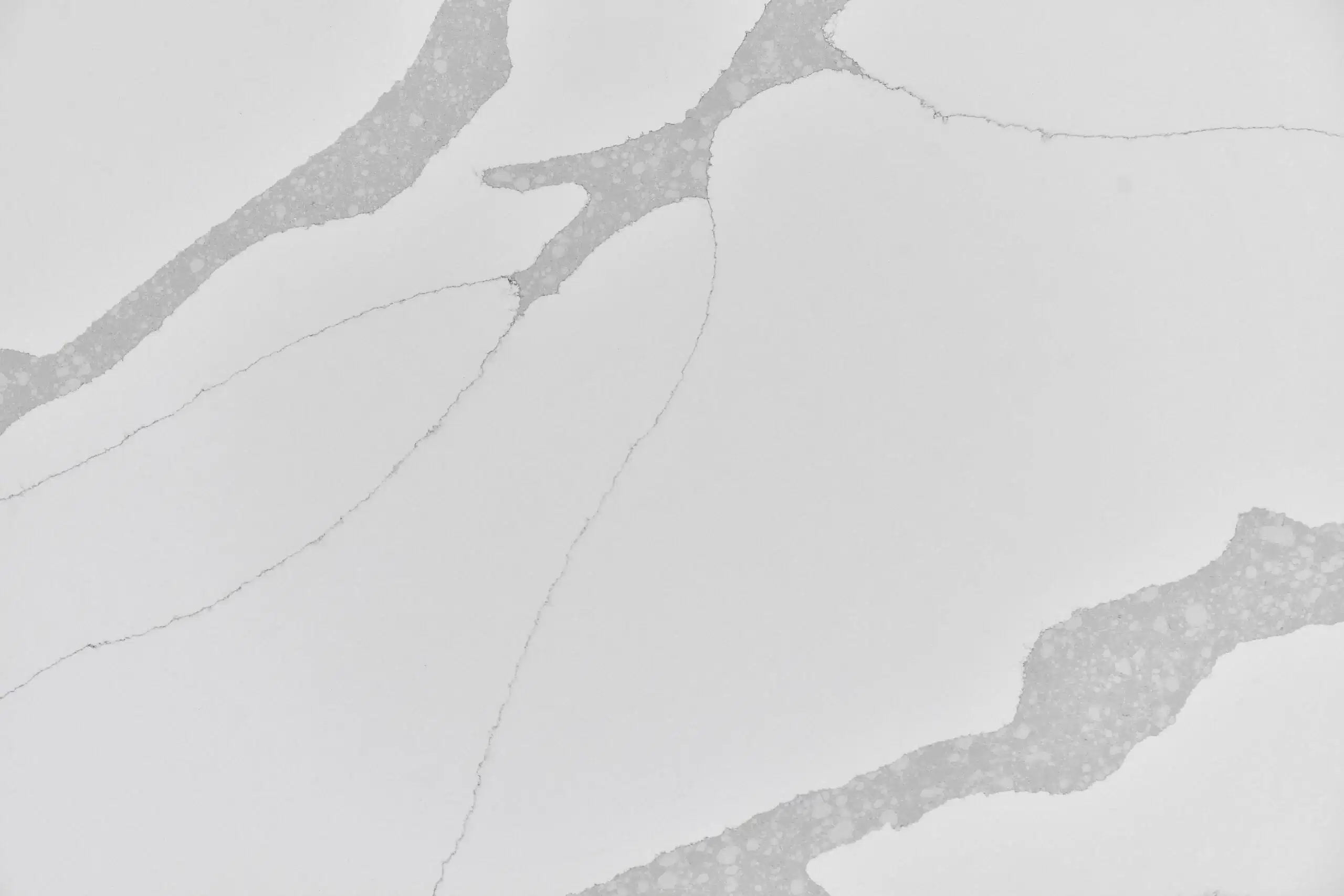 QRS-41136 White Tormenta Rey Quartz (3505.2x1981.2 mm,20 mm) | Use case in Kitchen, commercial-0