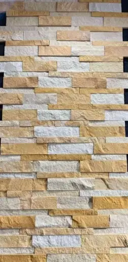 SC-52639 Beige Teak Mint Rockface Wall clading (609.6x152.4 mm)-0