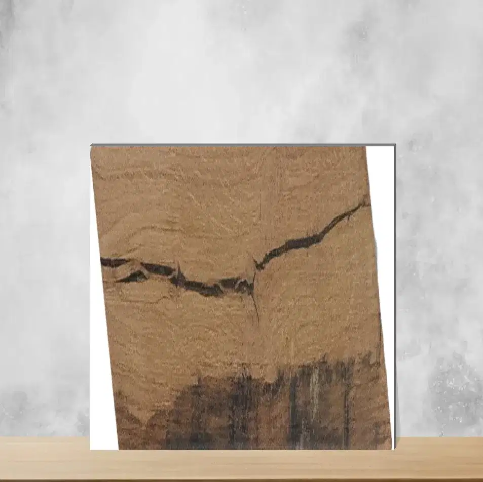 Edge Craft Driftwood Chevron Edge Matt Rectangular Tiles TL-1213-D (18x3 inch | 8 mm)-0