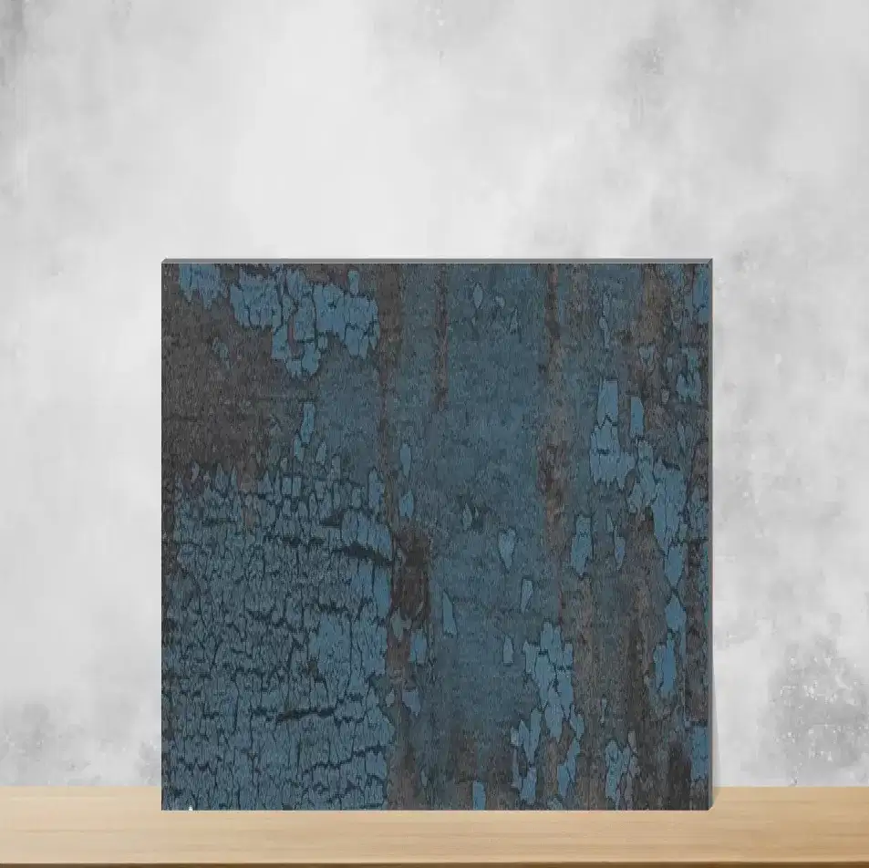 Edge Craft Trench Turquoise Matt Rectangular Tiles TL-1213-U (20x4 inch | 8 mm)-0