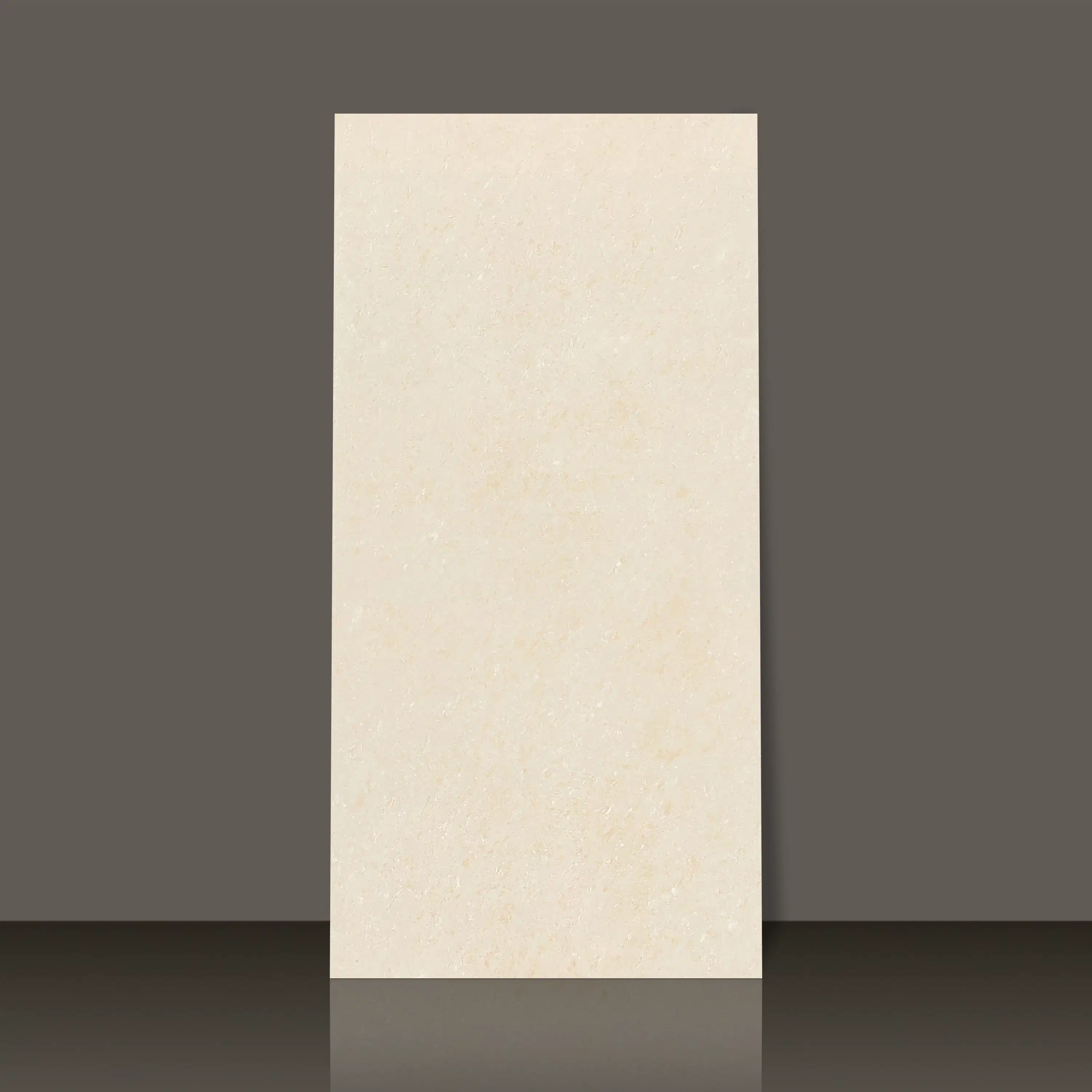 Vitrified Dualcore Vanilla Beige Marbles & Stones Glossy Rectangular Tiles TL-1855 (4x2 feet | 9 mm)