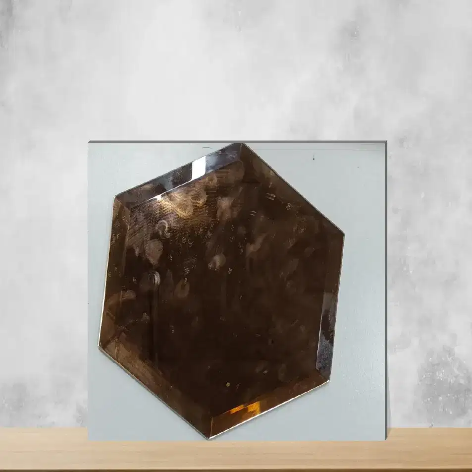 Mirror Copper Glossy Rectangular Tiles TL-230 (8x9 inch | 3 mm)-0