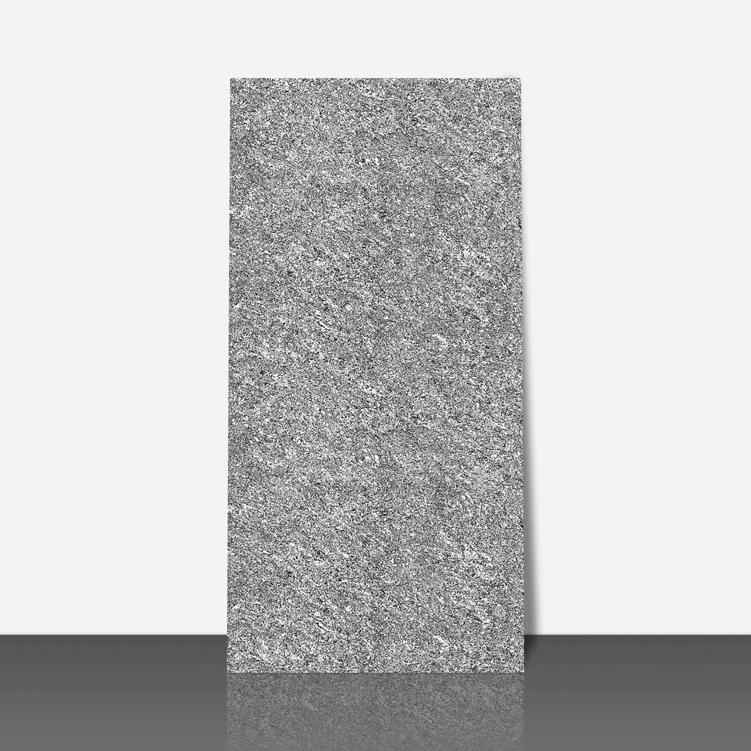 Vitrified Dualcore Ash Grey Marbles & Stones Glossy Rectangular Tiles TL-2305 (4x2 feet | 9 mm)-0