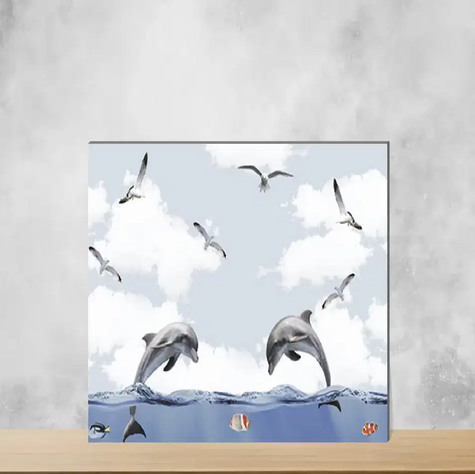 Highlighter Tiles Rectangular Tiles TL-3339-D (18x12 inch | 7 mm)-0