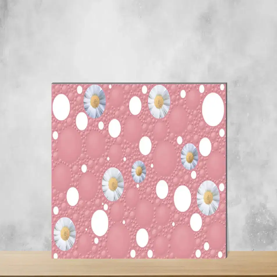 Tropical Florals Rectangular Tiles TL-3326-B (18x12 inch | 7 mm)-0