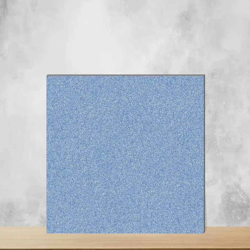Vitrified Oceanic Blue Marbles & Stones Matt Square Tiles TL-3445-C (12x12 inch | 8 mm)-0