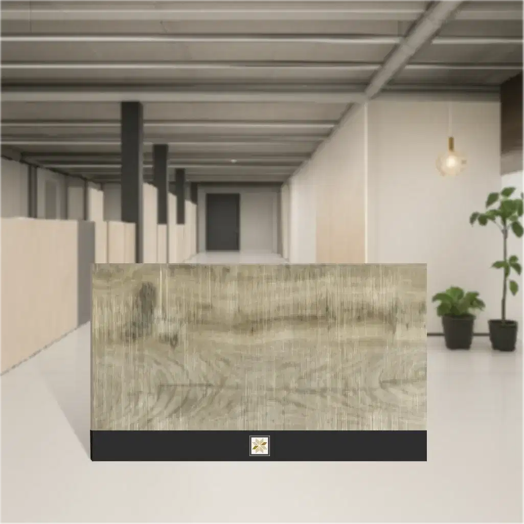 Vitrified Wooden Effect Matt Rectangular Tiles TL-3429 (48x8 inch | )-0