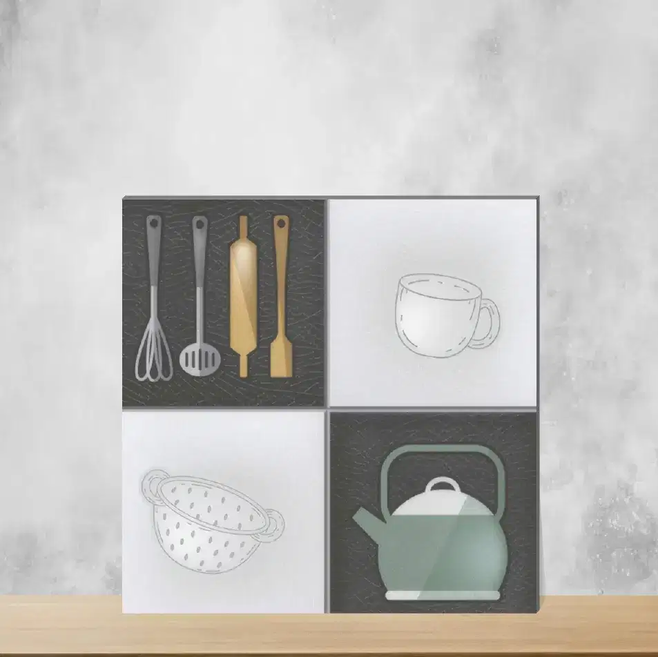 Vitrified Matt Square Tiles TL-3469-A (12x12 inch | 9.5 mm)-0