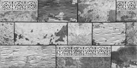 Ceramic Highlighter Tiles Matt Rectangular Tiles TL-3498-B (12x24 inch | 10 mm)-0