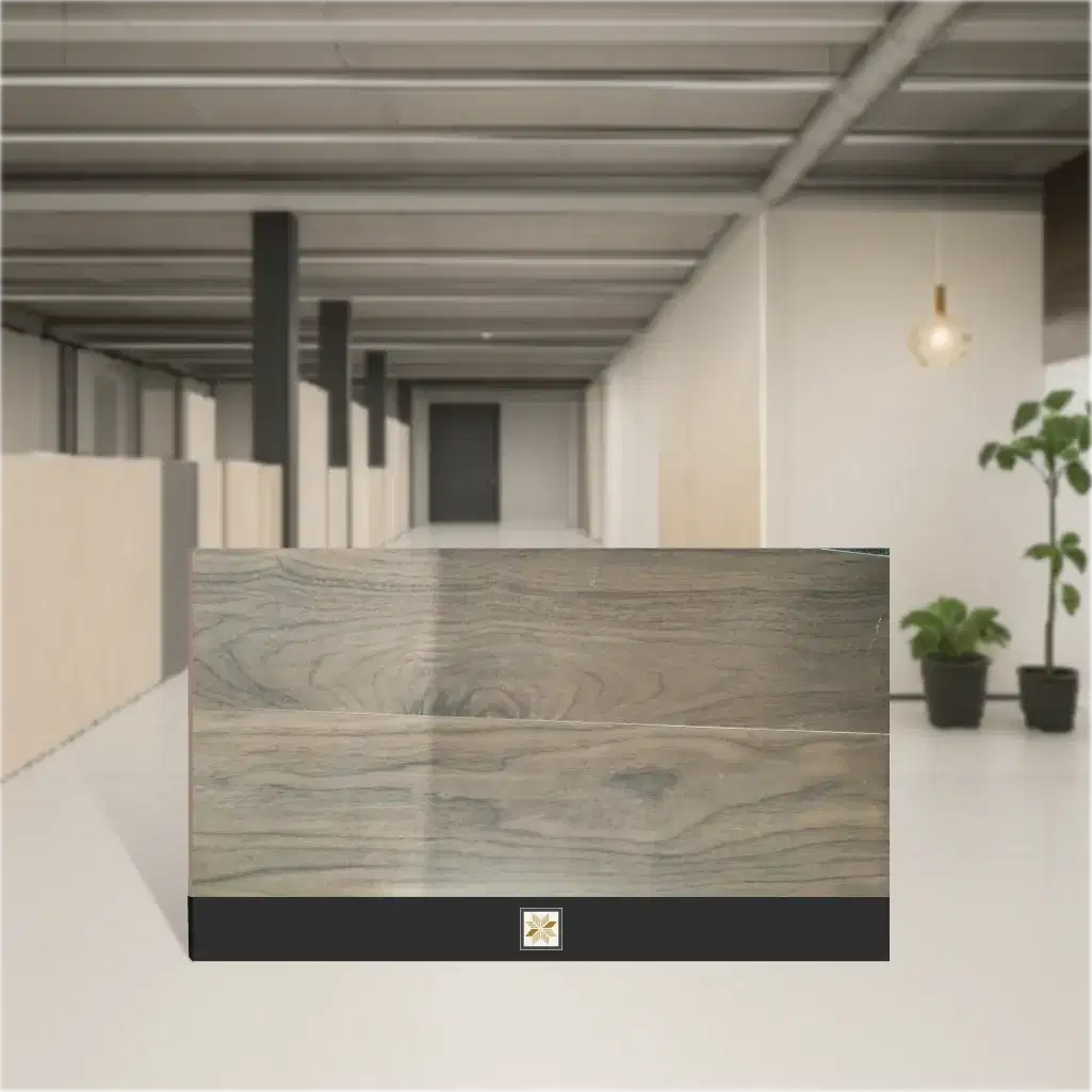 Vitrified Wooden Effect Matt Rectangular Tiles TL-3568 (40x8 inch | )-0