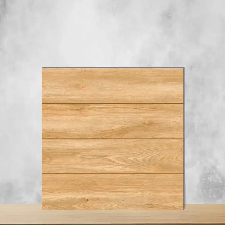 Vitrified Wooden Effect Matt Square Tiles TL-3570 (2x2 feet | 9.5 mm)-0