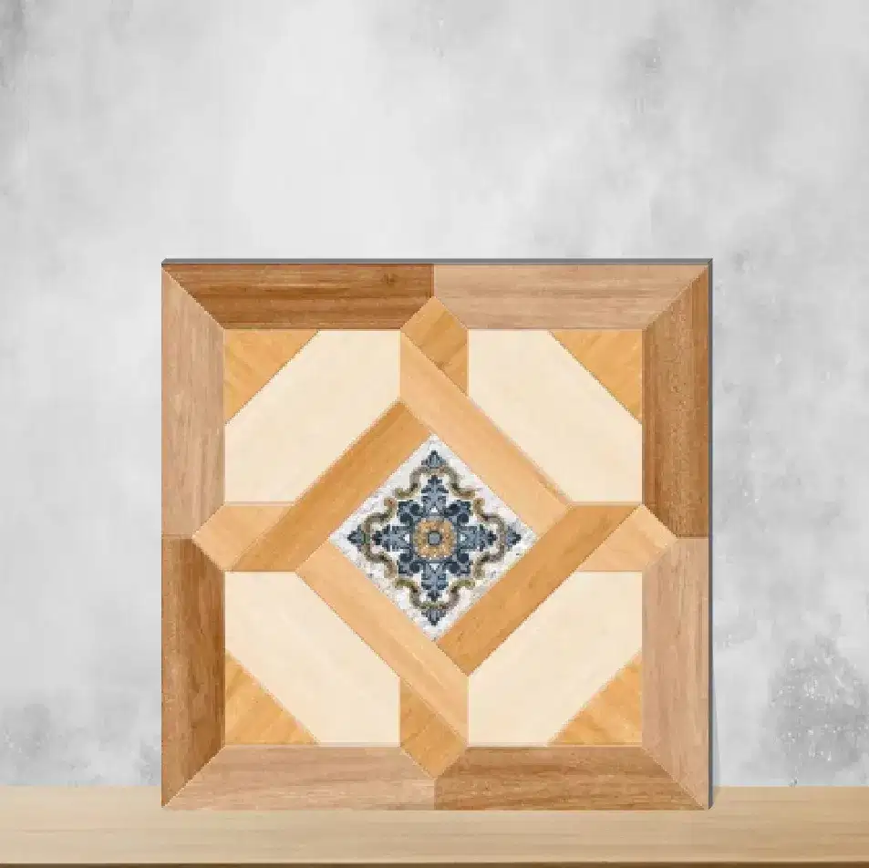 Vitrified Punch Textures Matt Square Tiles TL-3629 (2x2 feet | 9.5 mm)-0