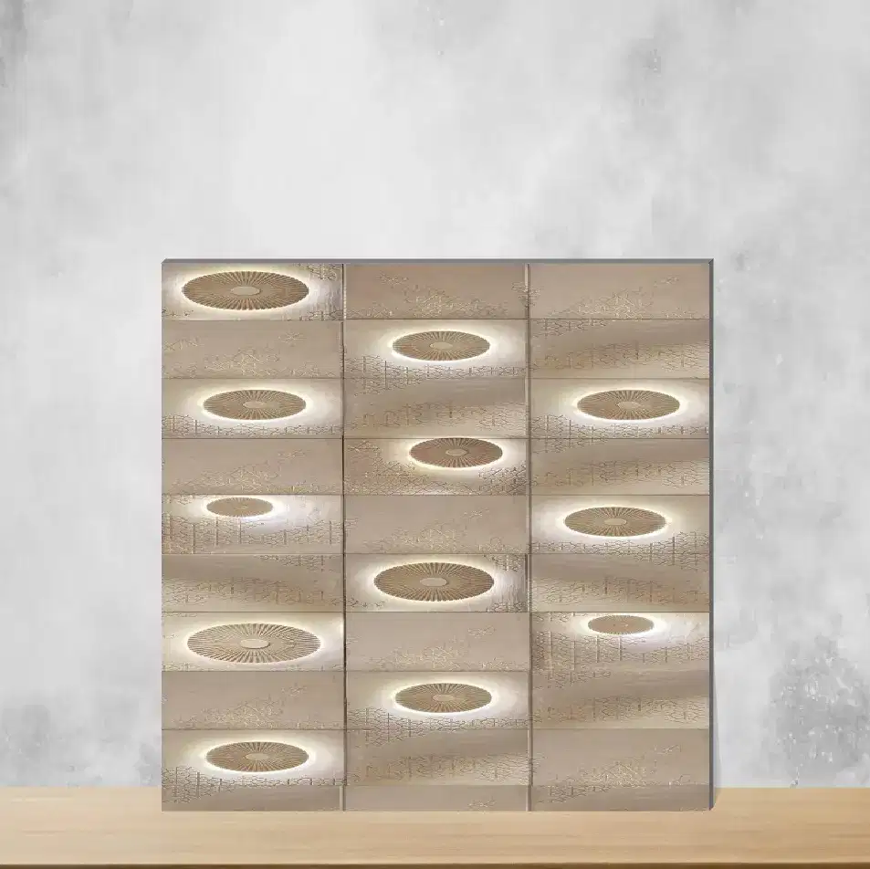 Celestial Grid Marbles & Stones Square Tiles TL-414 (2x2 feet | 9 mm)-0