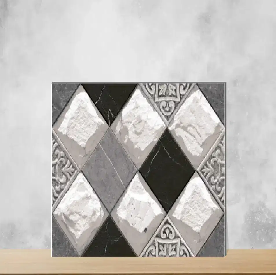 Ceramic Geometric & Abstracts Matt Rectangular Tiles TL-4273 (12x18 inch | 8 mm)-0