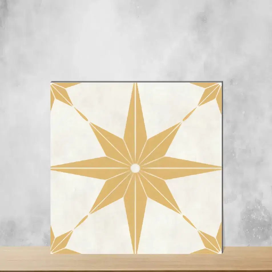 Ceramic Moroccans Matt Square Tiles TL-4487-D (12x12 inch | 9 mm)-0