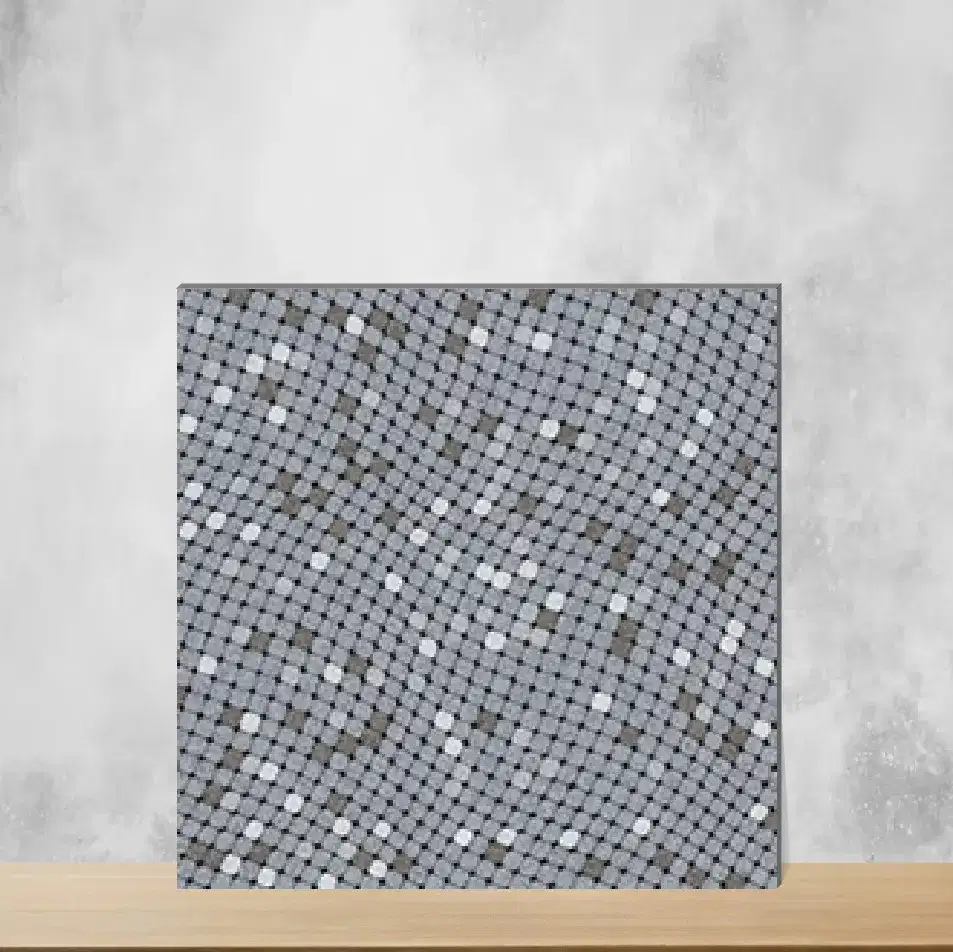 Vitrified Phantom Veil Punch Textures Matt Square Tiles TL-4625 (16x16 inch | 12 mm)-0