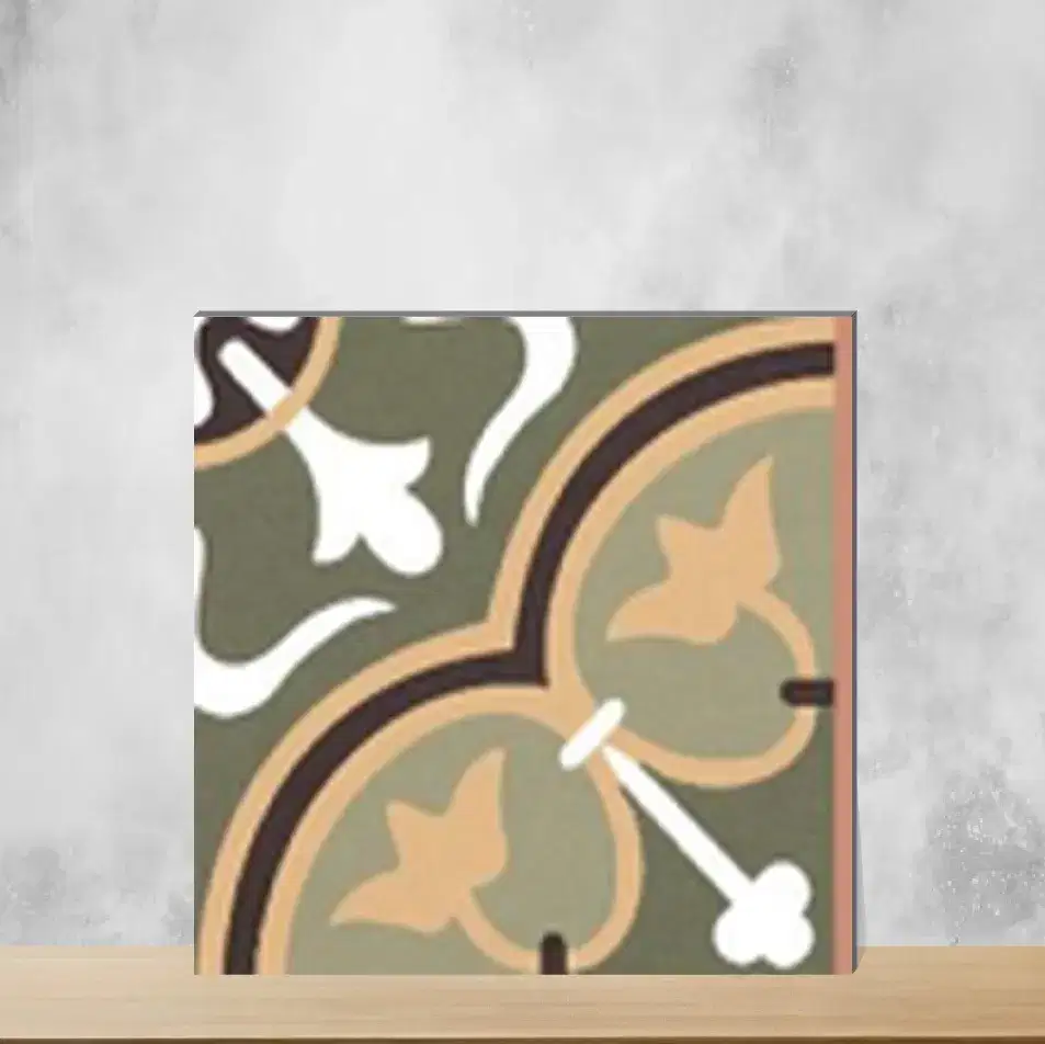 Ceramic Moroccans Matt Square Tiles TL-6004-C (12x12 inch | 7.5 mm)-0