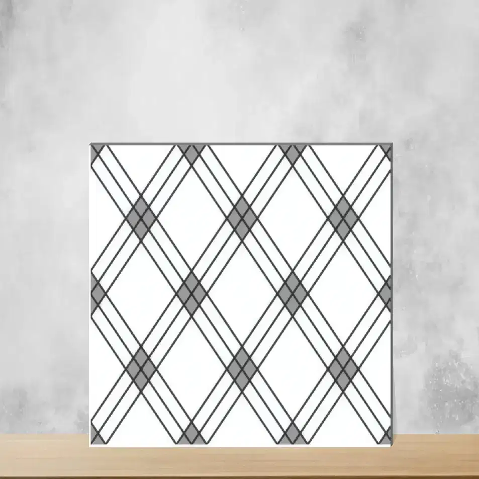 Vitrified Moroccans Matt Square Tiles TL-5117 (12x12 inch | 9 mm)-0