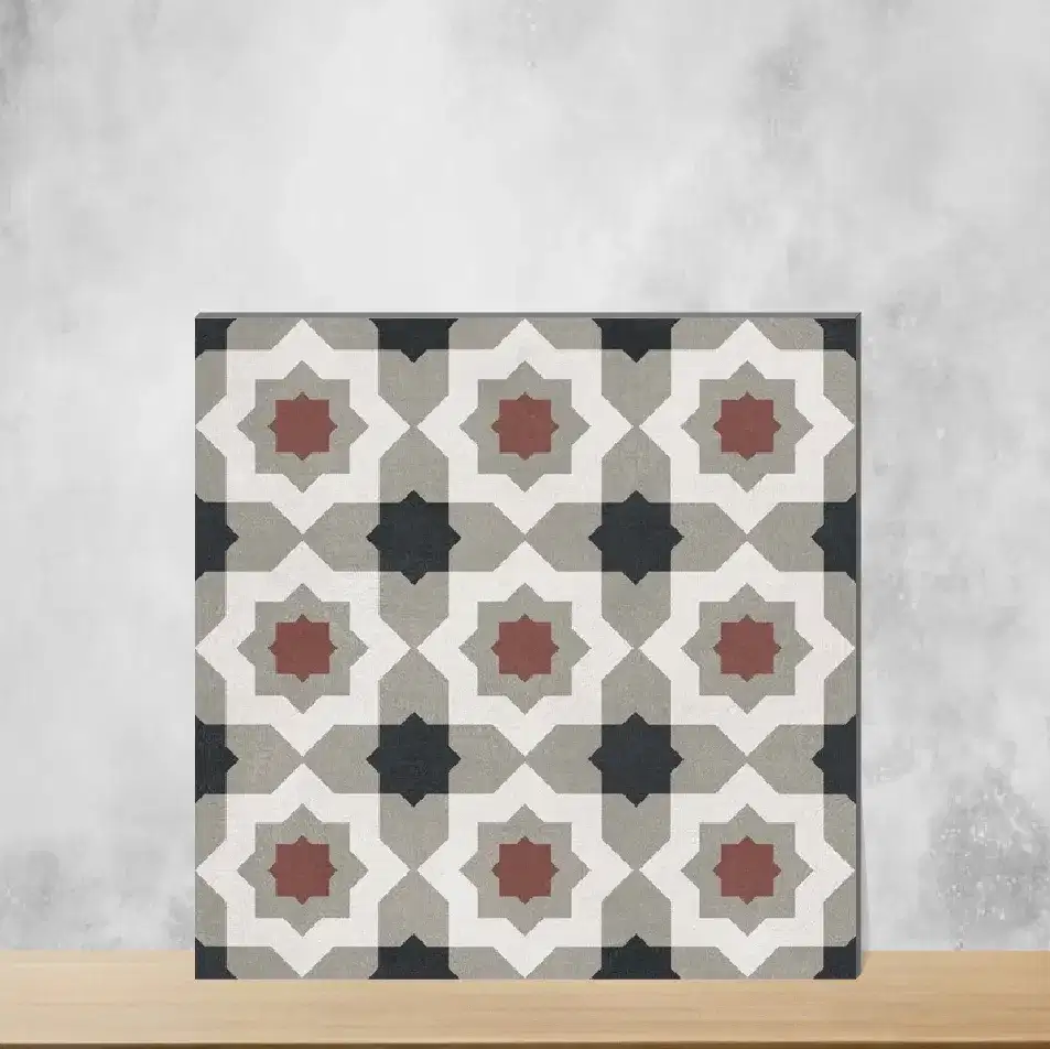 Vitrified Trend Sand Decor 5016 Moroccans Matt Square Tiles TL-5185 (8x8 inch | 8 mm)-0