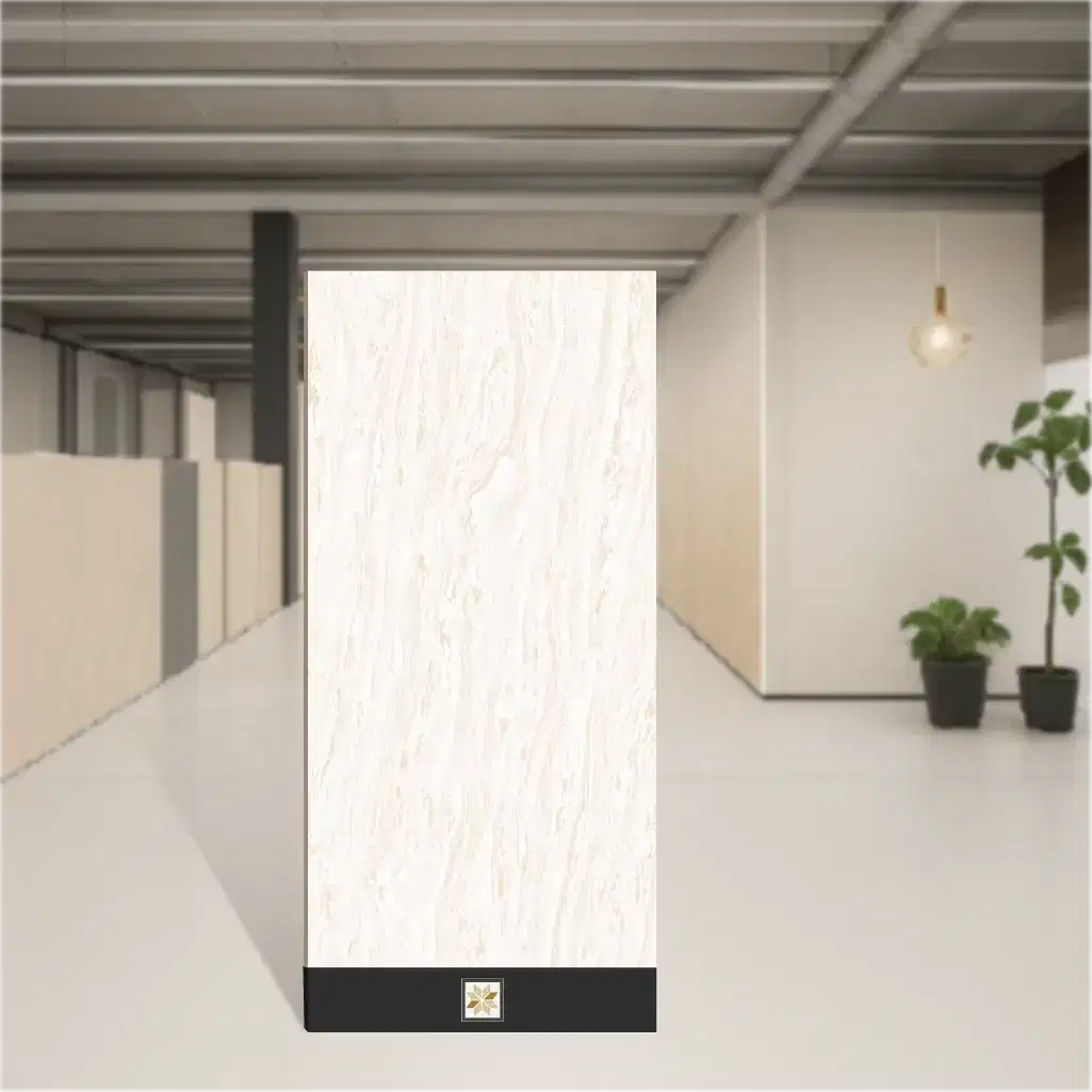 Vitrified Rivera Crema Multi Charged Rectangular Tiles TL-52660-B (4x2 feet)-0