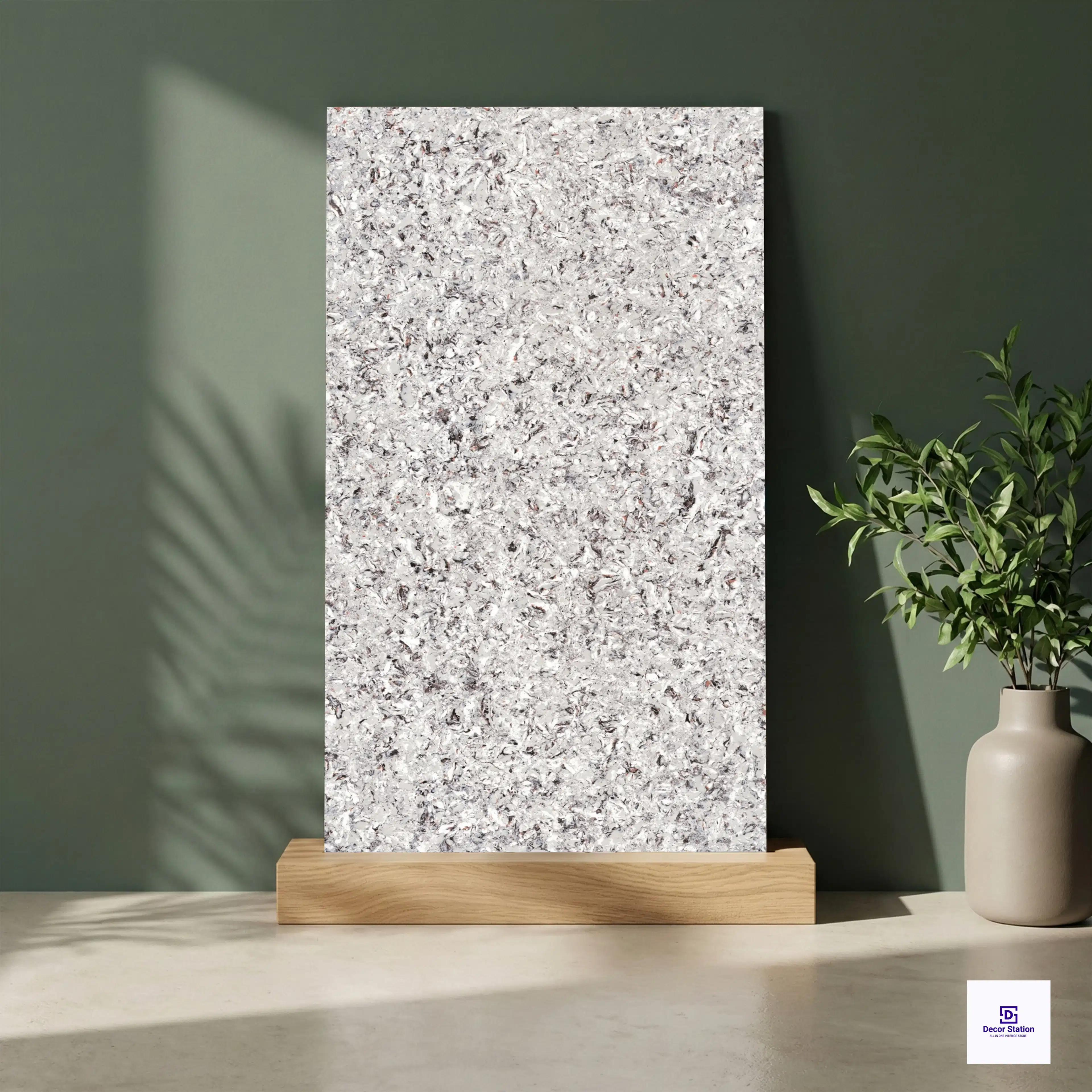 Dessert Mocca High Gloss Double Charge 2x4 ft 9mm Tile | TL-53442-F-0