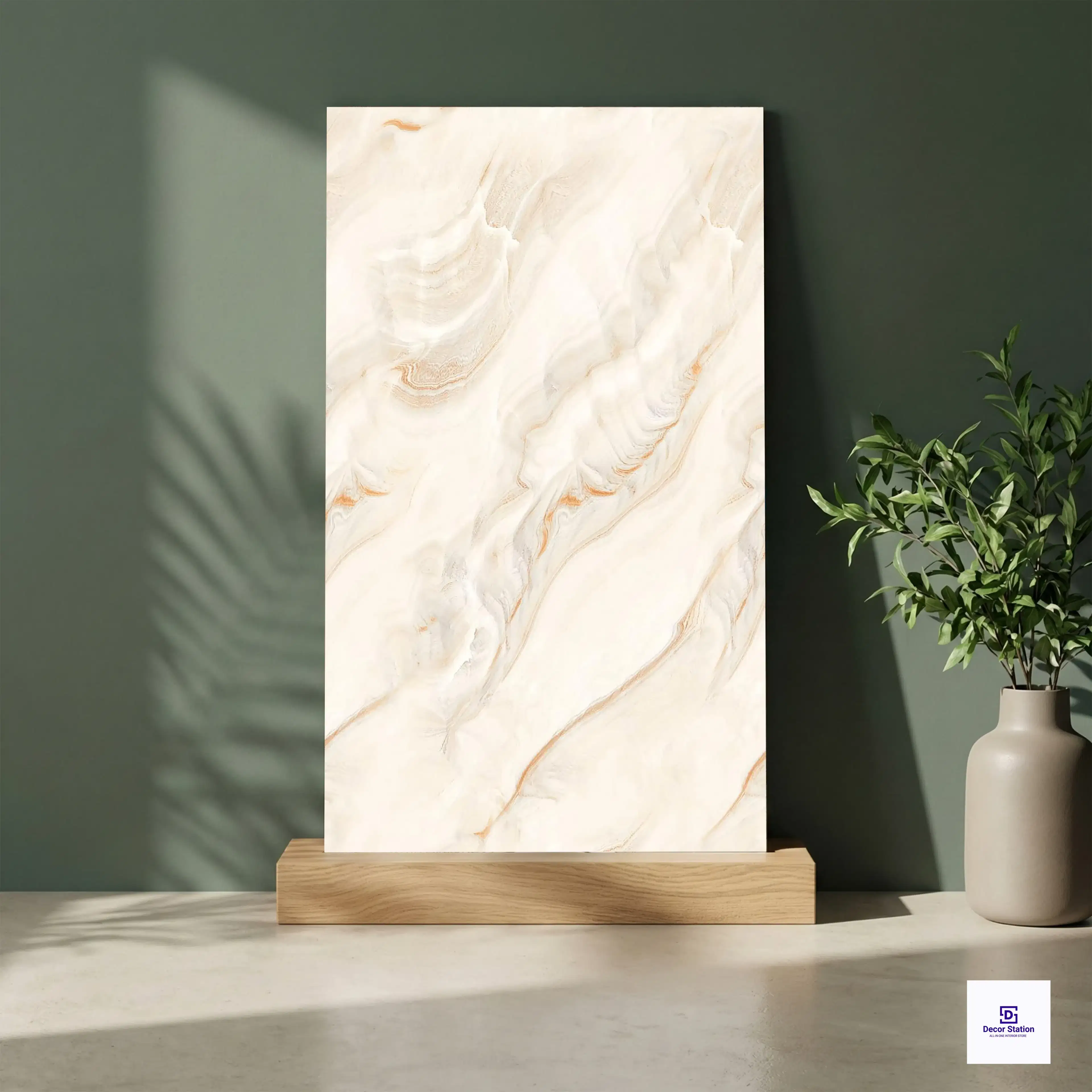 White Gizon white Glossy 2x4 ft 8.5mm Tile | TL-53484-A-0