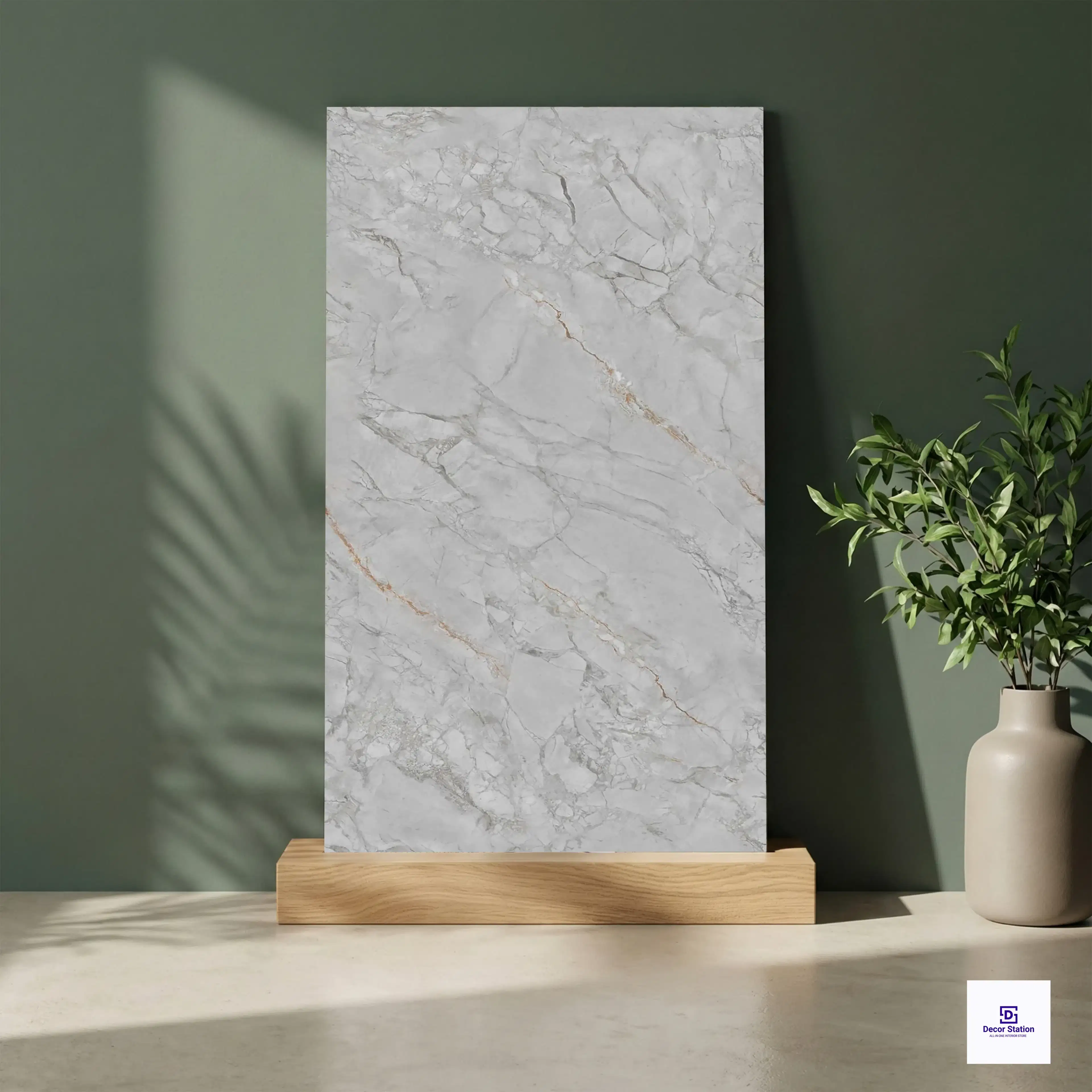 Grey Metro grey Matt 2x4 ft 8.5mm Tile | TL-53503-D-0