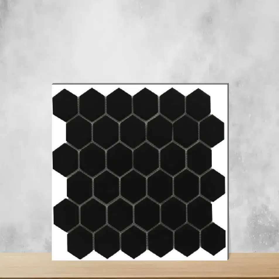 Hexa Mosaico Marmo Oxido Matt Rectangular Tiles TL-580-H (13x11 inch | 8 mm)-0