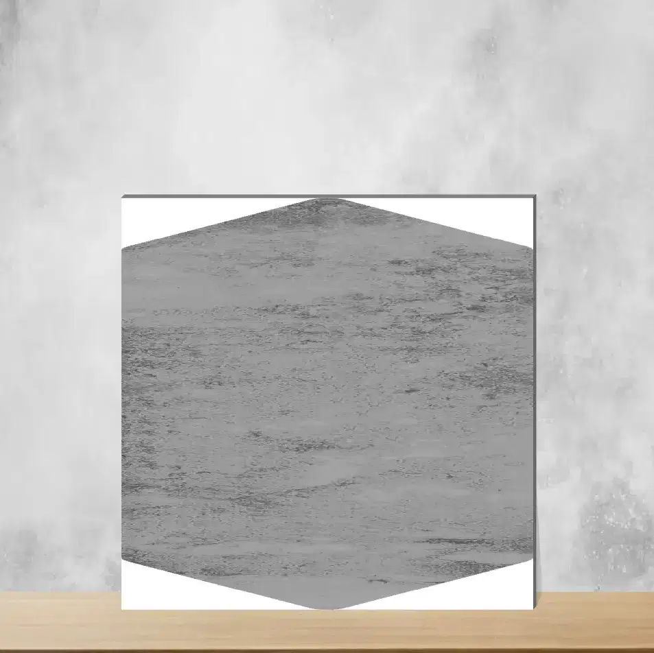 Ceramic Cavalier Picket Slate Gleam Glossy Rectangular Tiles TL-5886-F (12x3 inch | 10 mm)-0