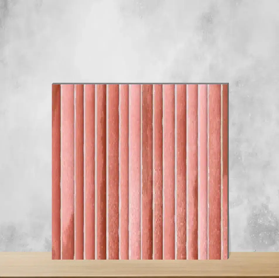 Ceramic Snaper Kitkat Rust Terra Glossy Rectangular Tiles TL-5938-C (12x4 inch | 8 mm)-0