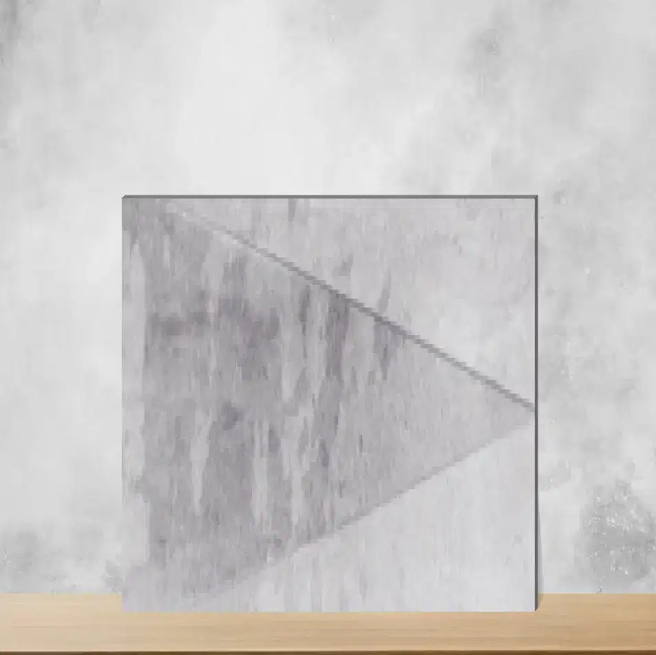 Ceramic Solara Lunar Stone Decor Glossy Rectangular Tiles TL-5955-K (9x3 inch | 10 mm)-0