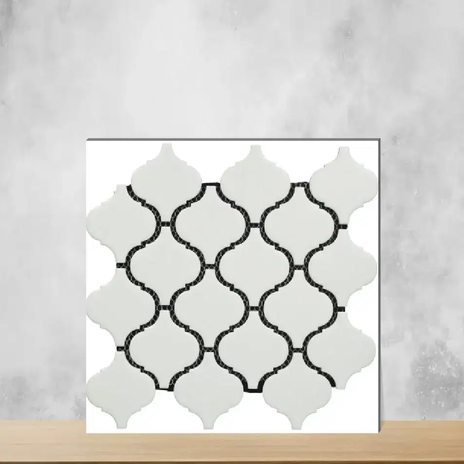 Lantern Beacon Bright Matt Rectangular Tiles TL-594-E (10x11 inch | 8 mm)-0