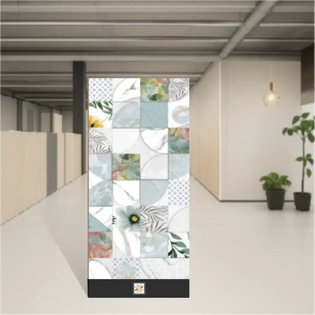 Vitrified Highlighter Tiles Glossy Rectangular Tiles TL-6011 (4x2 feet | 9 mm)-0