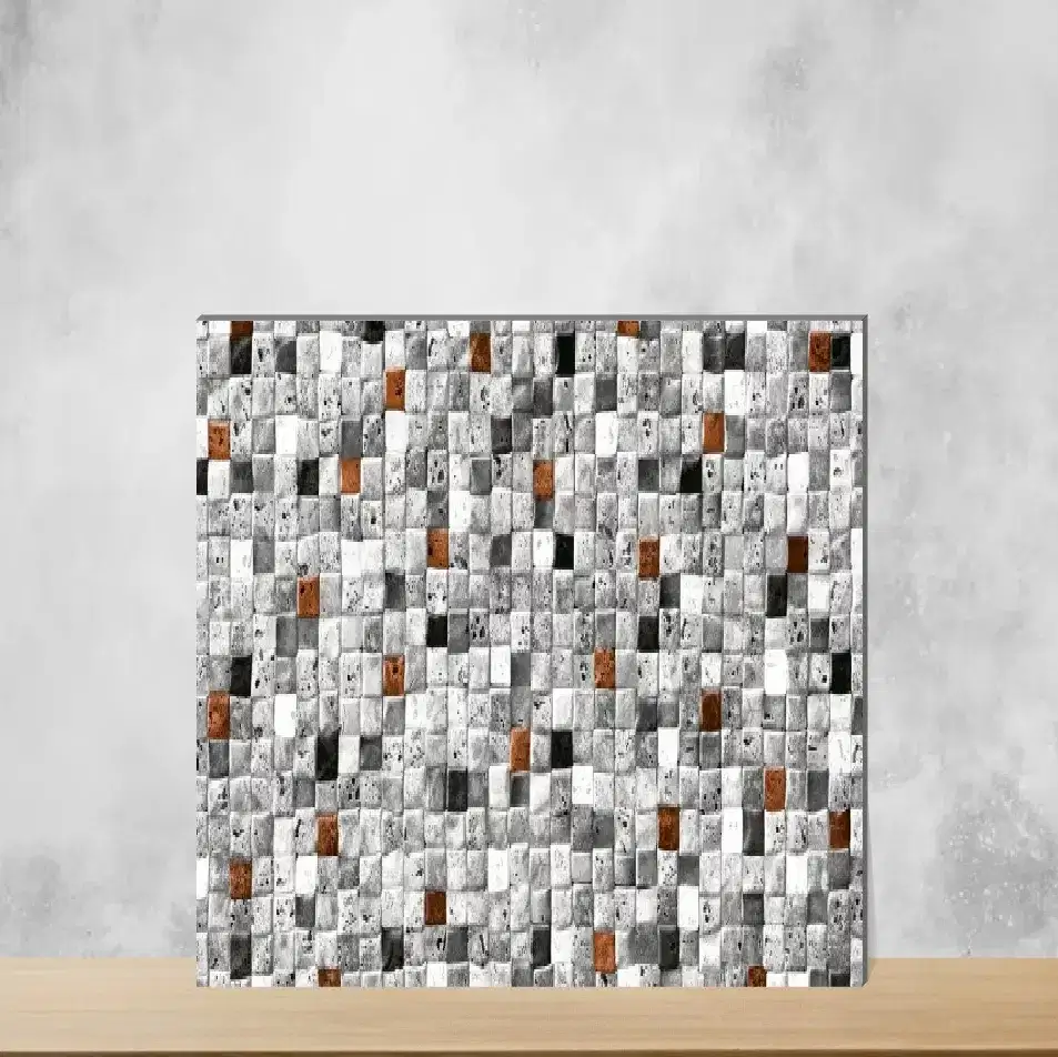 Ceramic Stone Dote Highlighter Tiles Matt Rectangular Tiles TL-6070 (24x12 inch | 11 mm)-0