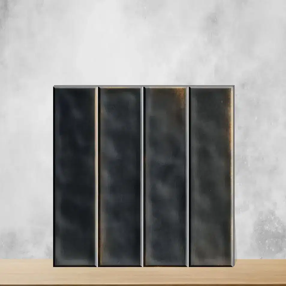 Ceramic Tikal Cosmo Kohl Highlighter Tiles Glossy Square Tiles TL-6469-D (12x12 inch | 10 mm)-0