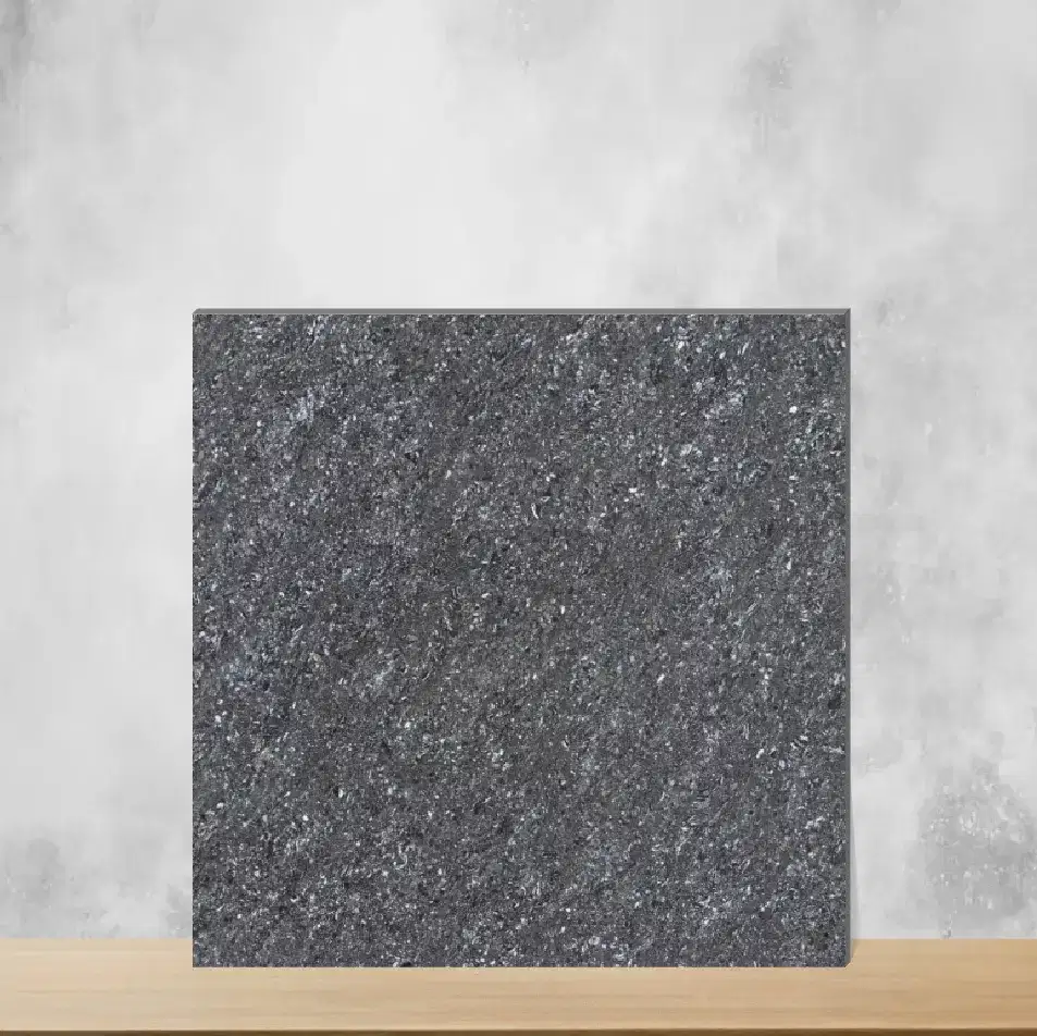 Vitrified Neo Black Marbles & Stones Glossy Square Tiles TL-6771 (2x2 feet | 9 mm)-0