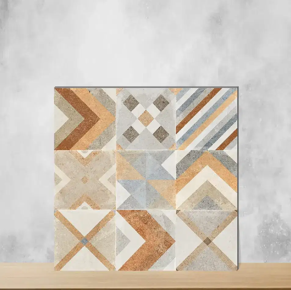 Vitrified Akota Moroccans Matt Square Tiles TL-6785 (2x2 feet | 9 mm)-0