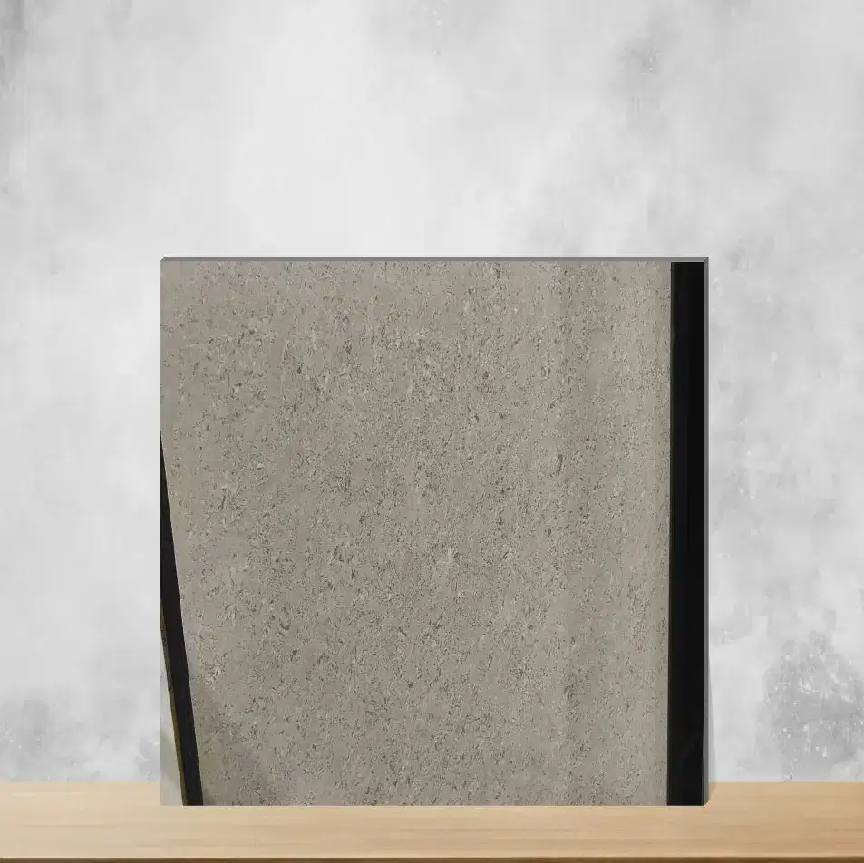 Vitrified Livid Grey Terrazzo Glossy Square Tiles TL-6816 (2x2 feet | 8 mm)-0