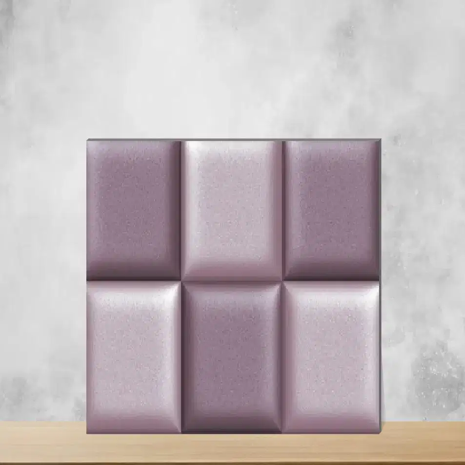 Ceramic Dark Viola Marbles & Stones Matt Square Tiles TL-7139-E (12x12 inch | 7 mm)-0