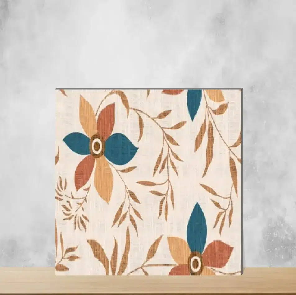 Ceramic Highlighter Tiles Glossy Rectangular Tiles TL-7203-E (12x18 inch | 6 mm)-0