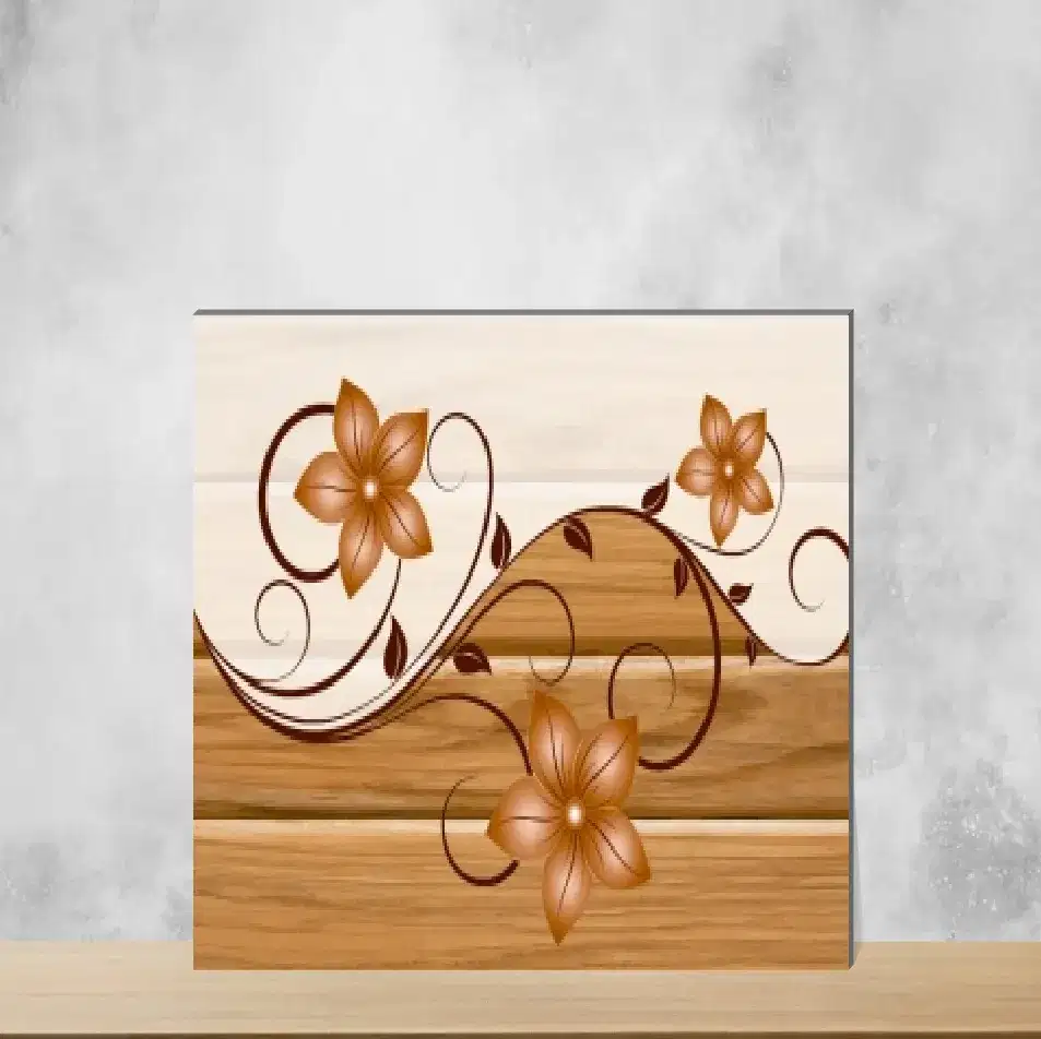 Ceramic Highlighter Tiles Glossy Rectangular Tiles TL-7204-E (12x18 inch | 6 mm)-0