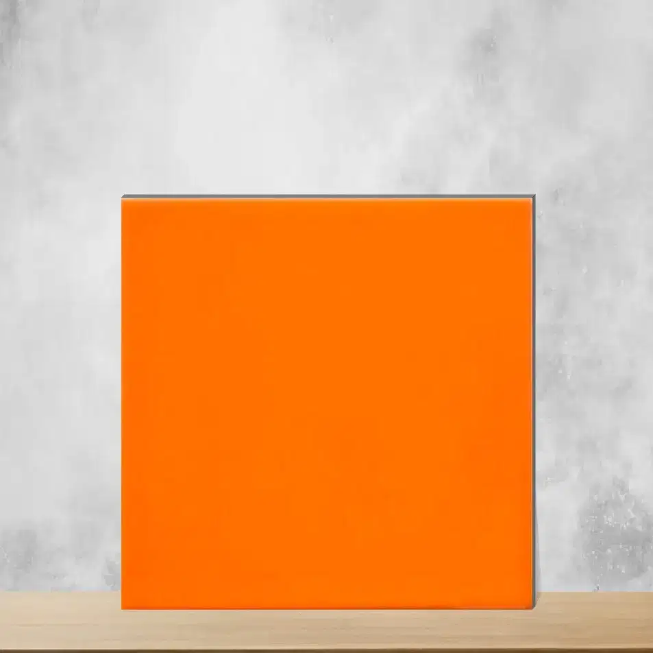 Ceramic Plain Solids Glossy Square Tiles TL-7297-S (8x8 inch | 6 mm)-0