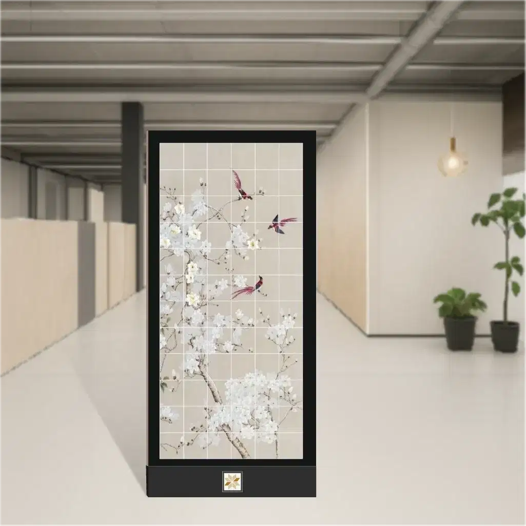 Humming Bianco Marbles & Stones Rectangular Tiles TL-7314 (4x2 feet | 9 mm)-0