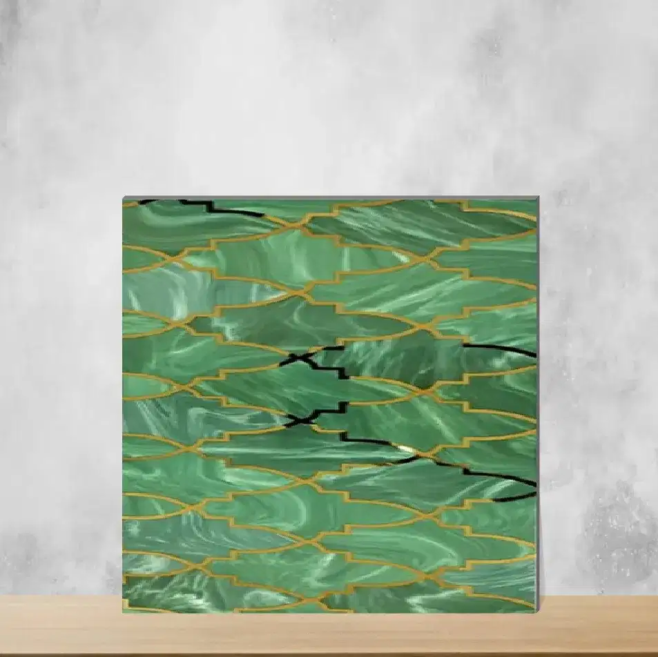 Ceramic G 147 Highlighter Tiles Glossy Rectangular Tiles TL-7327 (12x24 inch | 9 mm)-0