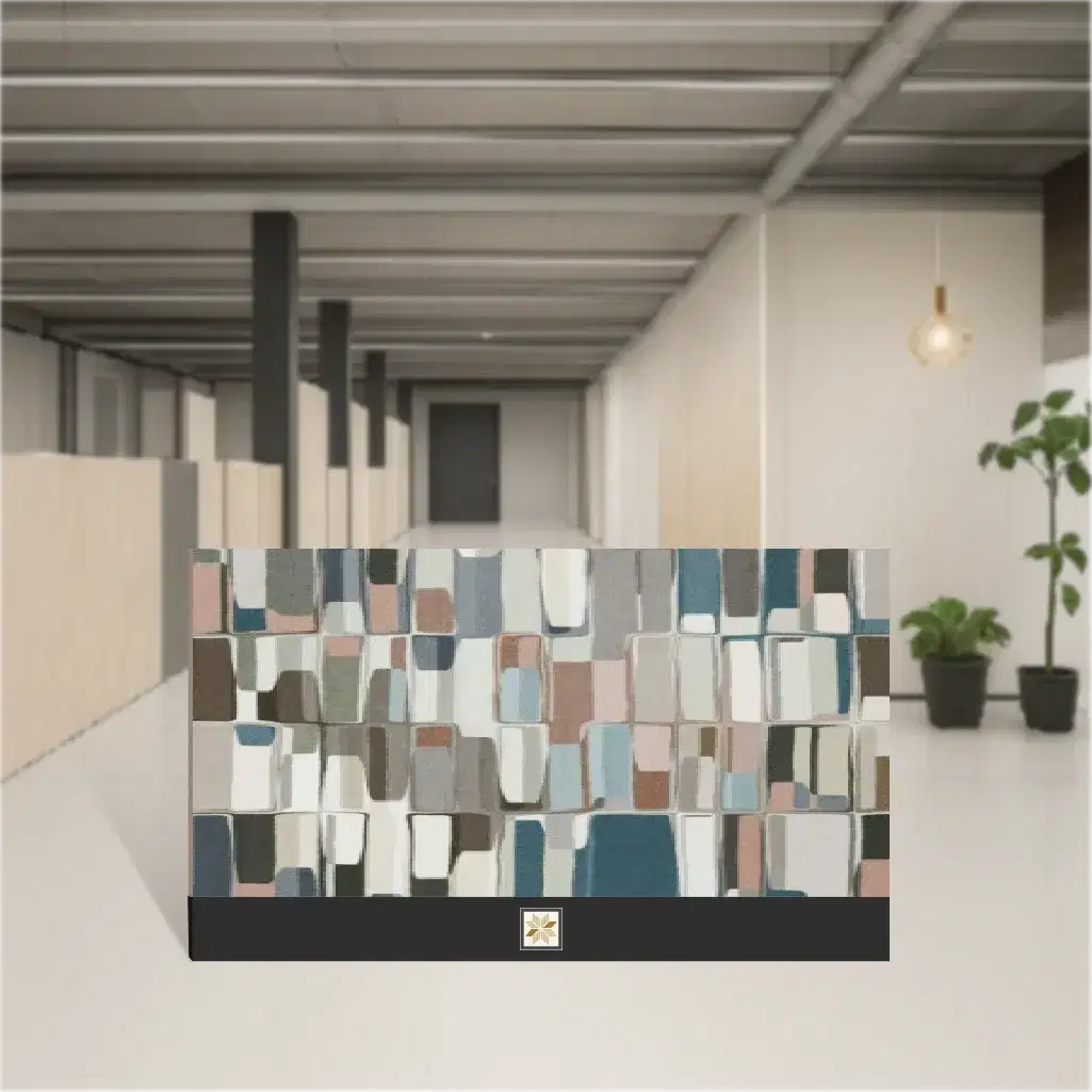 Kitkat Multi Marbles & Stones Rectangular Tiles TL-7946 (4x2 feet | 9 mm)-0