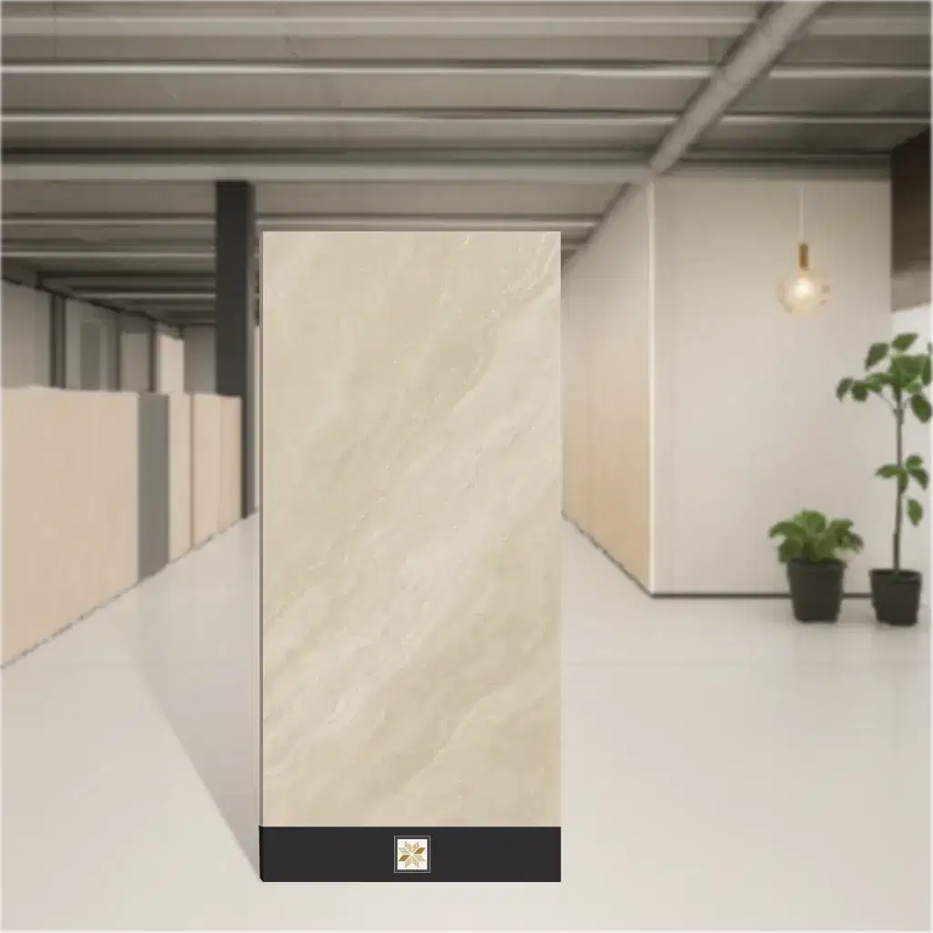 Marmi Apricot Marbles & Stones Rectangular Tiles TL-7958 (4x2 feet | 9 mm)-0