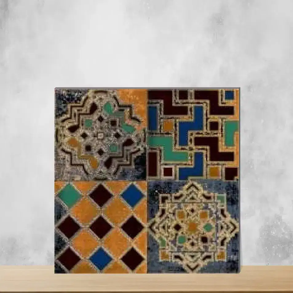 Piazza Bosco Decor Matt Square Tiles TL-8454-B (12x12 inch | 9 mm)-0